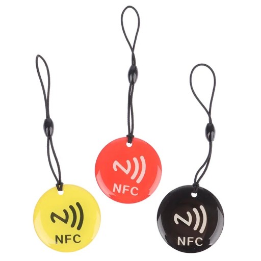 Брелок NFC TAG nTag213 ЖЕЛТЫЙ