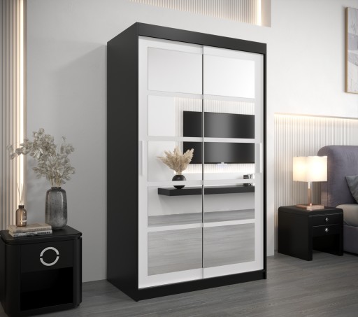 Шкаф-купе двухдверный R2 120 см.