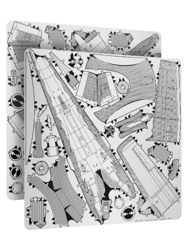 Metal Earth A-10 Warthog Thunderbolt II 3D металлическая складная модель