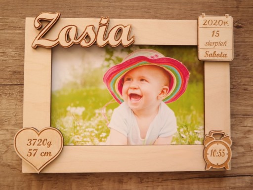Personalizowana Ramka na zdjęcie na prezent