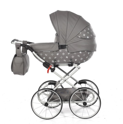 Коляска для кукол Laret Imperial Mini Classic розовая