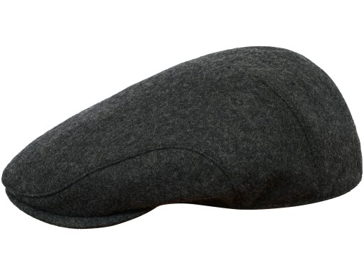 KLASYCZNA ELEGANCKA CIEMNOSZARA CZAPKA ANGIELKA JESIEŃ WIOSNA ZIMĘ 54