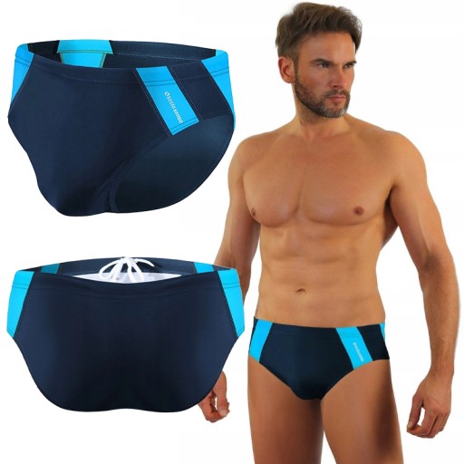 SWIM BRIEFS мужские быстросохнущие плавки для бассейна Sesto Senso *3XL