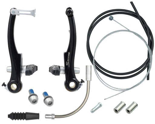 V-Brake 110мм + блоки, труба, броня - перед