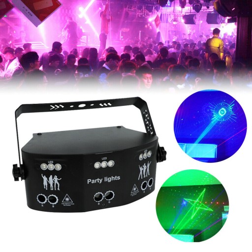 Лазерное сценическое освещение RGB LED15 Eye