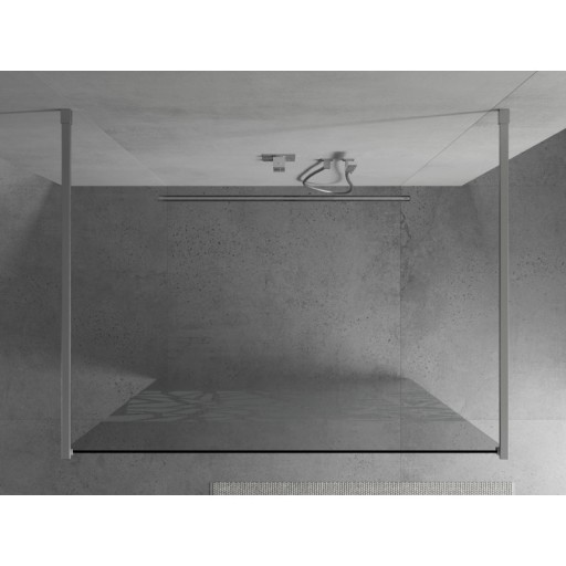MEXEN KIOTO ŚCIANKA PRYSZNICOWA WOLNOSTOJĄCA 120 x 200 CM CHROM szkło 8 mm