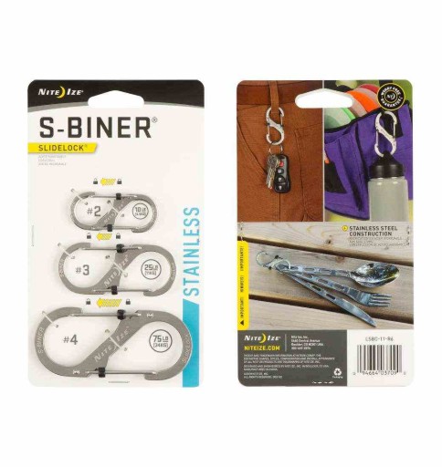 Комплект Nite Ize S-Biner SlideLock
