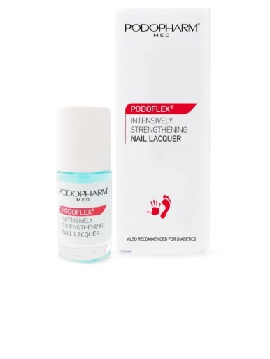 Podopharm, lakier wzmacniający do paznokci, 9 ml