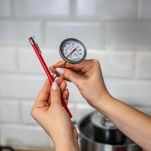 TERMOMETR PIECZENIA WĘDZARNI GOTOWANIA KLIPS 250°C
