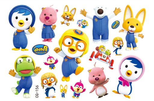 PORORO CG156 моющиеся детские татуировки