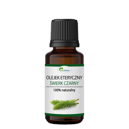 OLEJEK ŚWIERKOWY ETERYCZNY 100% NATURALNY 10 ML