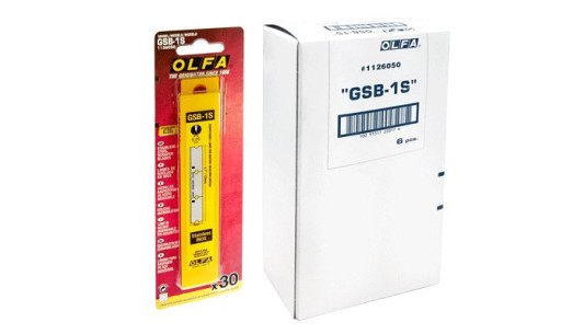 СКРЕБКИ OLFA GSR-1 GSB-1S 18мм 30шт.