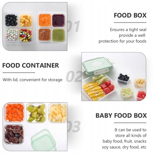 Контейнер для закусок Bento Sushi Box 8 шт.