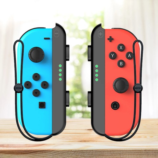Разноцветная беспроводная панель для консоли Nintendo Switch.