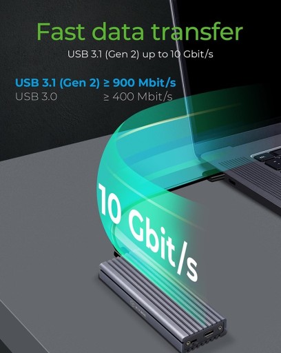 ICYBOX IB-1817M-C31 SSD-корпус M.2 NVMe