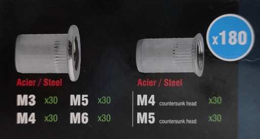 Заклепочник для заклепок и гаек M3-M6 Scell-It E360NHS