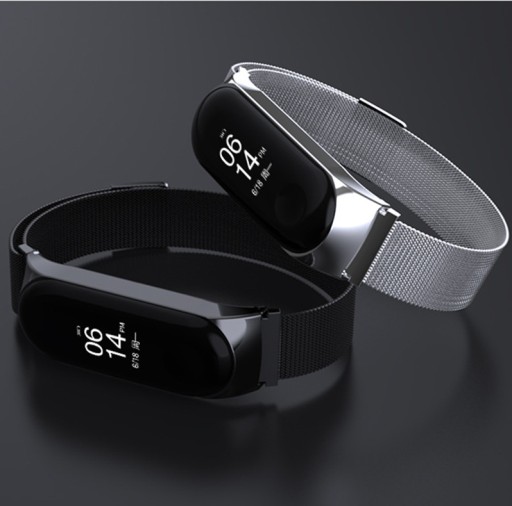 РЕМЕНЬ ДЛЯ XIAOMI MIBAND 5/6 ОРИГИНАЛЬНЫЙ ЦВЕТ МЕТАЛЛ