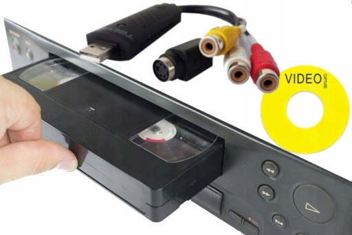 USB-видеограббер с копированием изображений VHSUVG-002