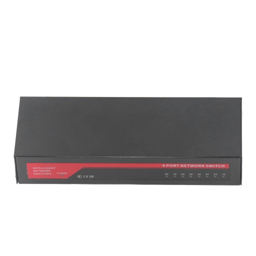 КОММУТАТОР POE ГИГАБИТНЫЙ 8 ПОРТОВ 10/100/1000 МБ/С 8XRJ45