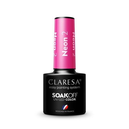 CLARESA NEONOWY LAKIER HYBRYDOWY 5ml NEON 2