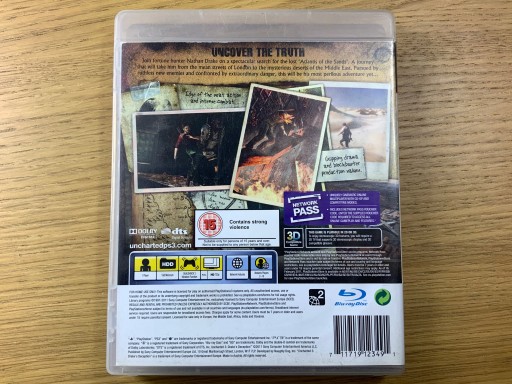 Идеальный диск UNCHARTED 3 — PL PS3