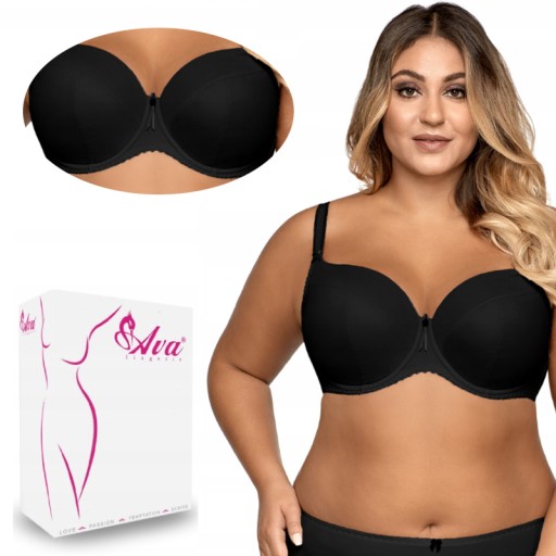 Bra Ava 1263 Full Full Black 90b