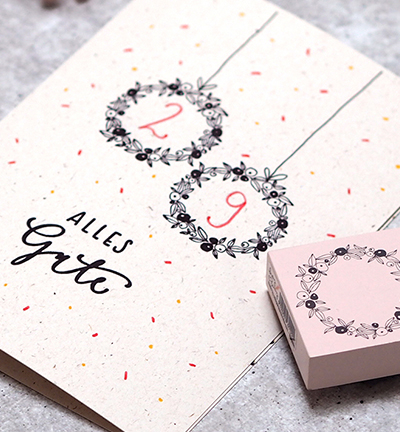 Stempel drewniany May & Berry Wieniec jagodowy
