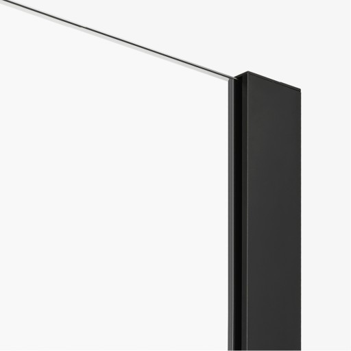 Parawan nawannowy SMART BLACK 90x150 rozsuwany