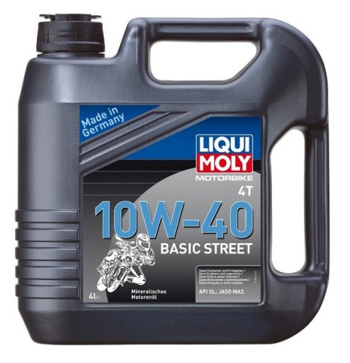 МАСЛО 10W-40 МОТОМОБИК 4T BASIC STREET 4L