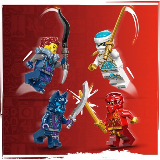 LEGO 71808 NINJAGO Механический элемент огня Кая