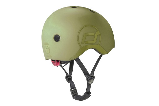 SCOOT AND RIDE KASK S- M dla dzieci regulacja LED