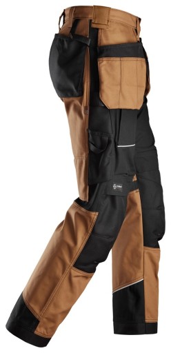 Брюки Canvas Ruffwork Snickers 6214 р.48 коричневые