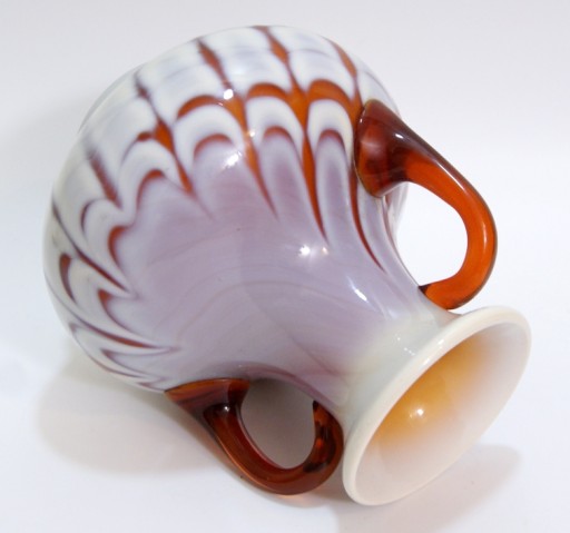 Закупки - LOVELY OLD VASE - массивное, разноцветное стекло.