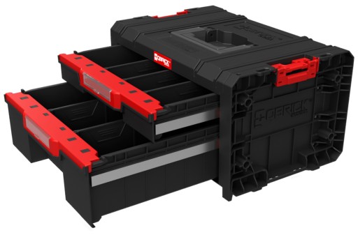 МОДУЛЬНЫЙ ЯЩИК ДЛЯ ИНСТРУМЕНТОВ С 2 ЯЩИКАМИ Qbrick System PRO Drawer 2.0 Basic