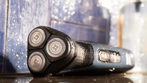 BEZPRZEWODOWA GOLARKA + TRYMER PHILIPS DO BRODY TWARZ MASZYNKA MĘSKA + ETUI
