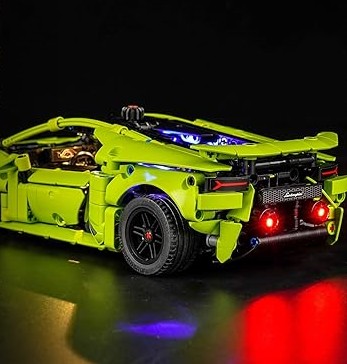 Светодиодное освещение для набора Lego 42161 Lamborghini Huracán «Набор фар»