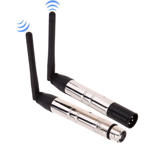 Беспроводной 2,4G ISM DMX512 XLR женский приемник