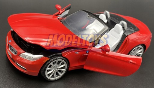 BMW Z4 2010 1:24 модель Motormax 73349 красный