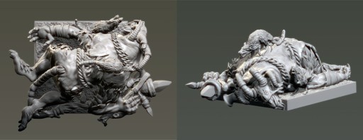 Dead Rat Priest - Vinciminiatures - 3D печать