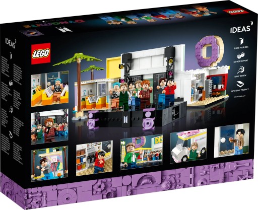 Набор кубиков LEGO Ideas BTS Dynamite K-Pop Boys Band 21339