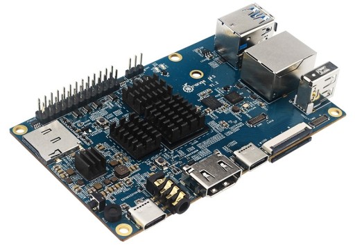 Радиатор процессора для микрокомпьютера Orange Pi 5/Zero 2, алюминий