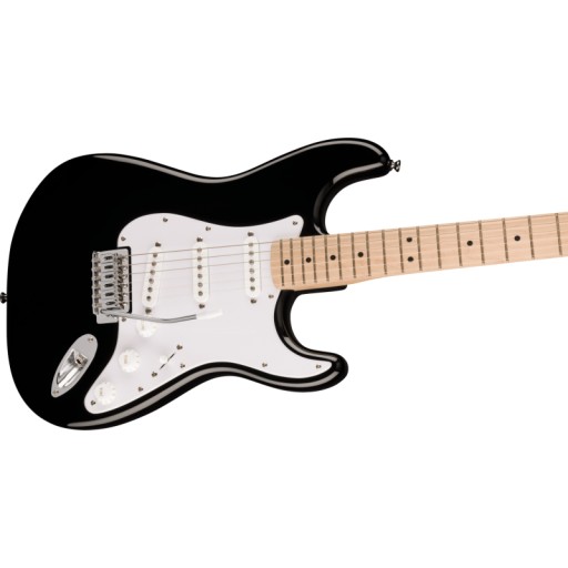 SQUIER SONIC STRATOCASTER MF БЕЛАЯ НАКЛАДКА ЧЕРНАЯ ЭЛЕКТРИЧЕСКАЯ ГИТАРА