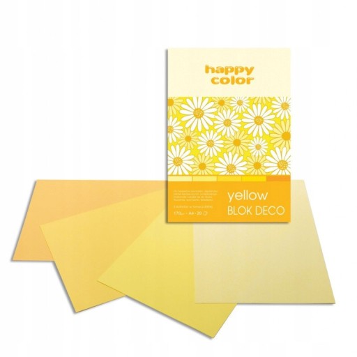 HAPPY COLOR ЦВЕТНЫЙ ДЕКОРАТИВНЫЙ БЛОК ДЛЯ ПЛАКАТА