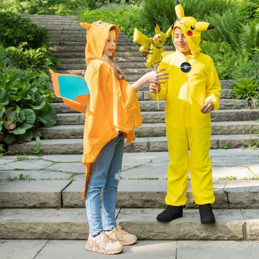 Детский костюм Лицензионный костюм Покемон Пикачу, 4-6 лет, 104-116 см