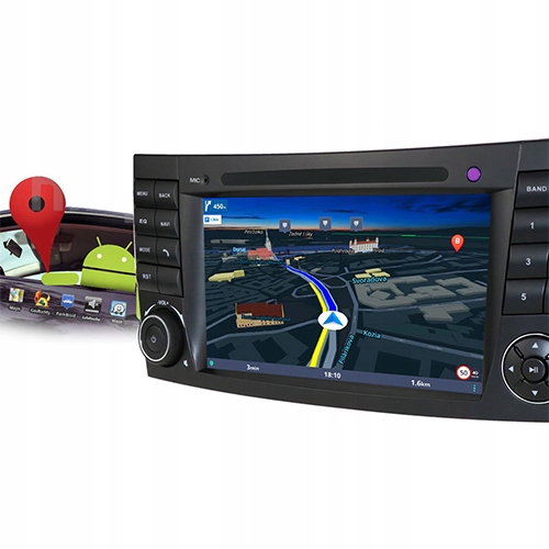 Радио ANDROID Mercedes Benz E W211 C W209 CLS W219