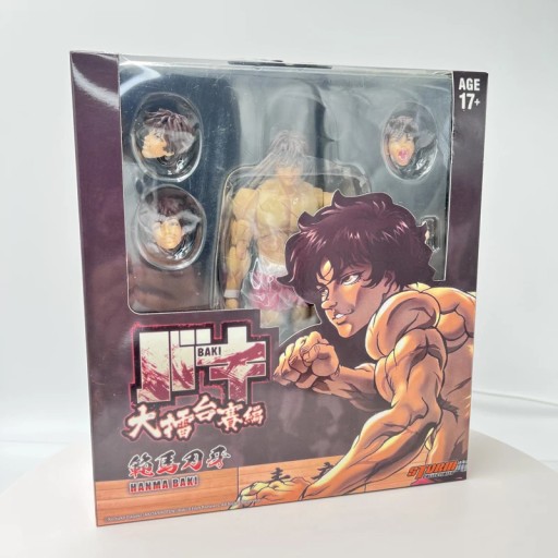 Фигурка аниме Figma Baki Hanma, 17 см, фигурка печенья Baki the Grappler