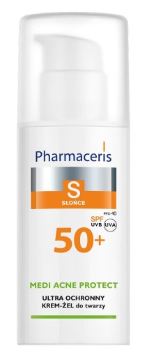 Pharmaceris S Medi Acne Protect Ультразащитный крем для лица и глаз SPF50+