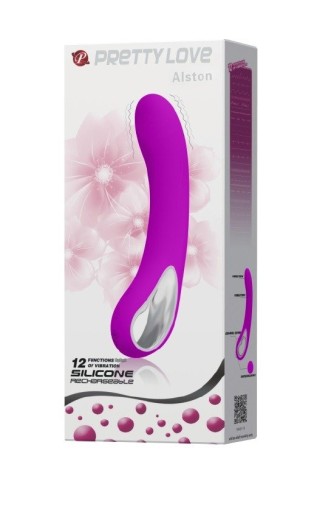 WIBRATOR Z SILIKONU MEDYCZNEGO ALSTON PRETTY LOVE