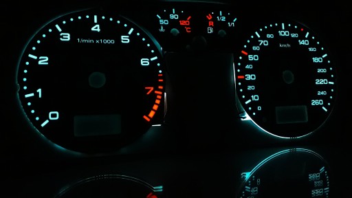 Цифры одометра Indiglo Audi A3 8L Pattern 3 MoMan