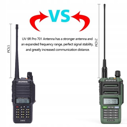 Рация Baofeng UV-9R Pro 10Вт новая IP68